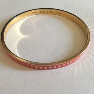 Kate spade pink etcetera bangle