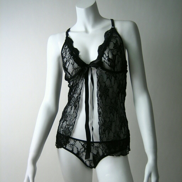 New size XS S M sexy lingerie in black - Picture 1 of 3