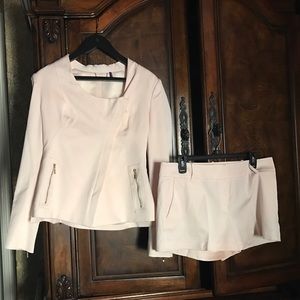 Jacket and shorts set