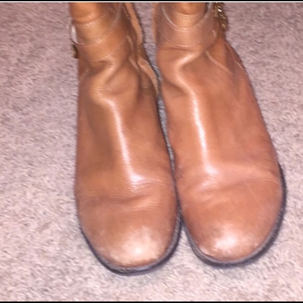 Brown micheal Kors leather boots❗️final price ❗️