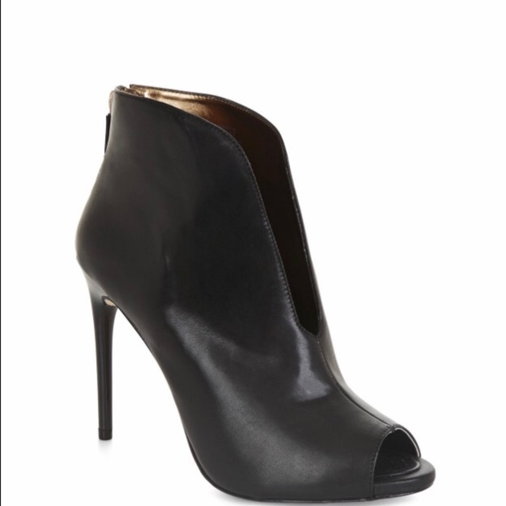 BCBG Maxazria Durres Peep Toe Bootie