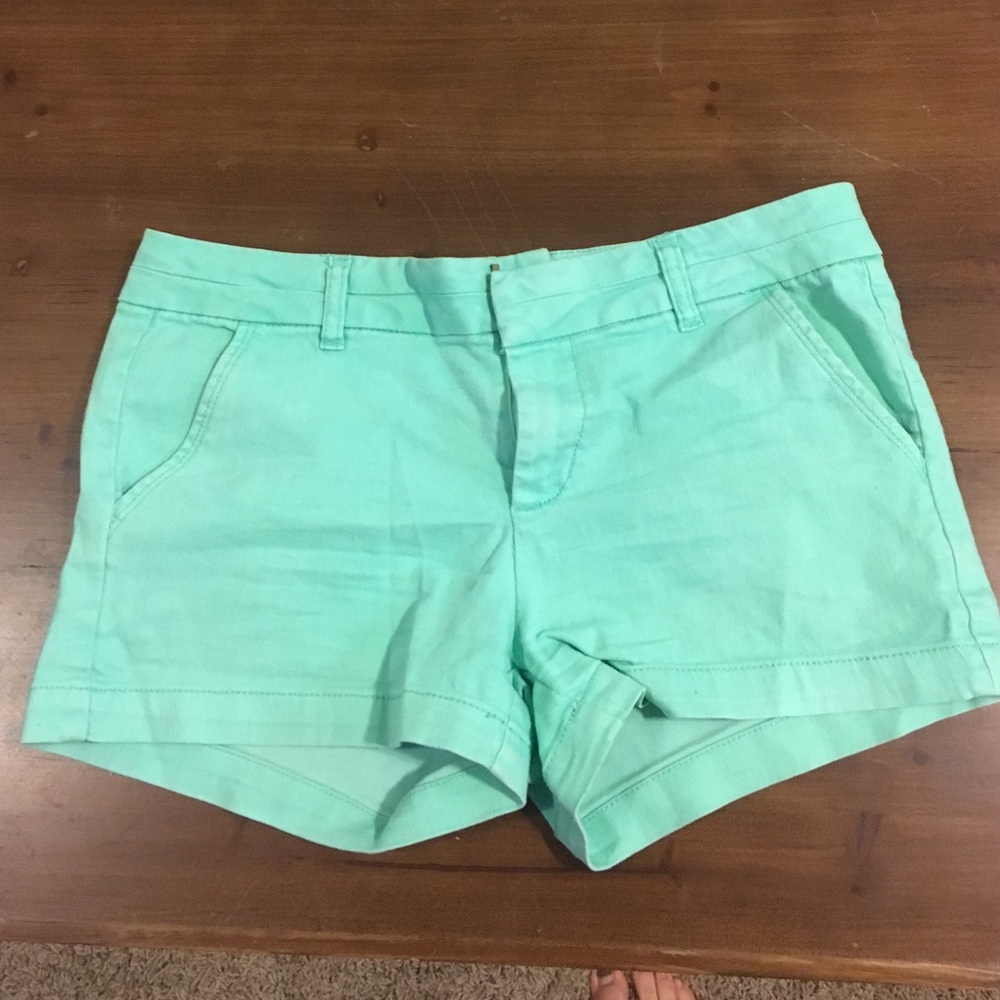 Teal shorts!