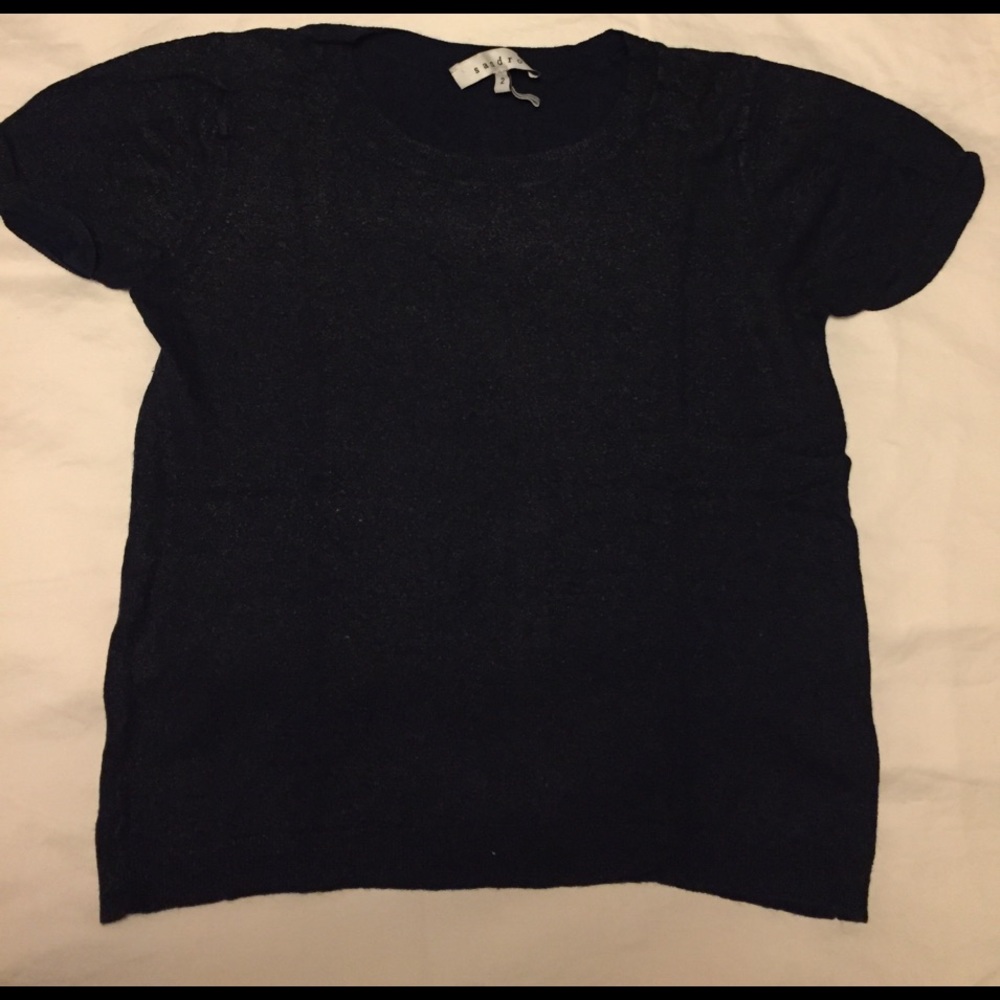 Sandro wool t shirt style top
