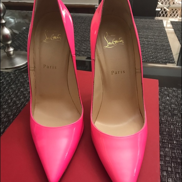 Christian Louboutin SO KATE hot pink heels size 40 - Picture 2 of 4