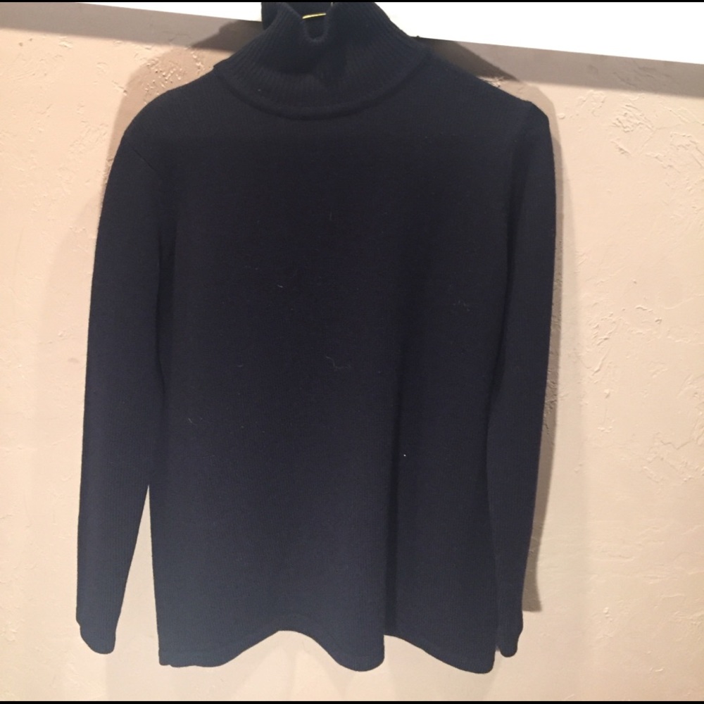 Black DKNY Turtleneck Sweater