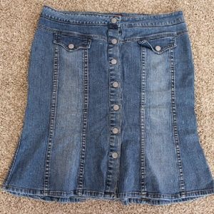 Hot Kiss Denim Skirt