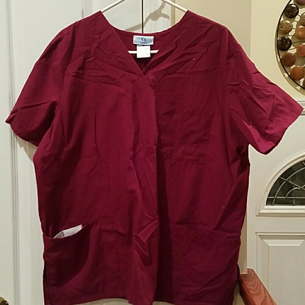 Burgundy Scrubs SB