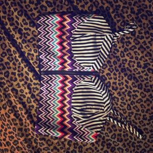 Tribal print crop top