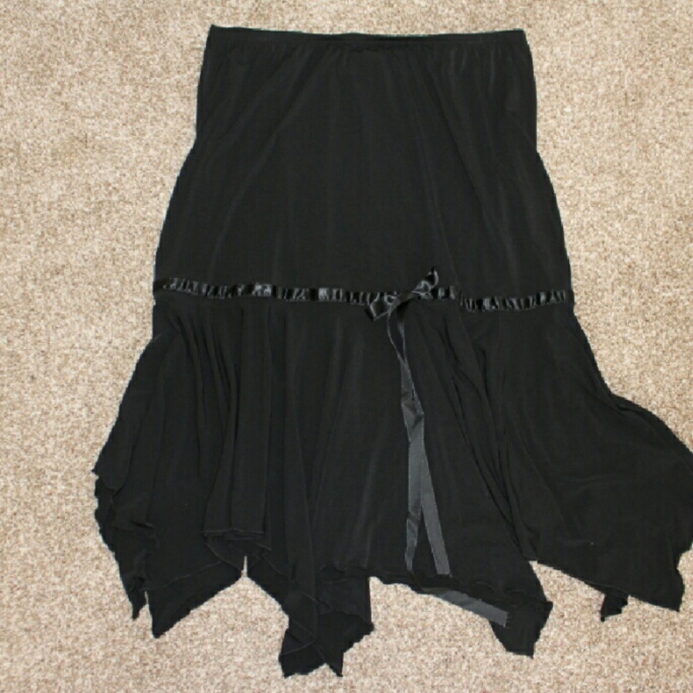 Dressy black skirt