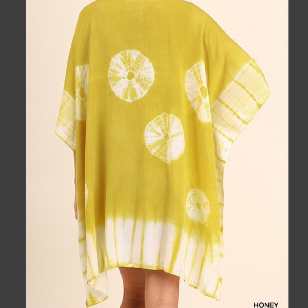 🆕Mustard Yellow / Honey Colored Kimono - Picture 2 of 8