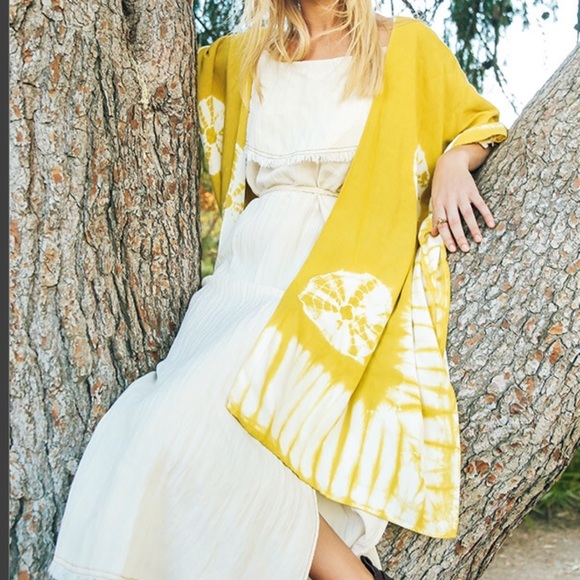 Evolving Always Tops - 🆕Mustard Yellow / Honey Colored Kimono