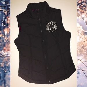 Monogrammed Bubble Vest