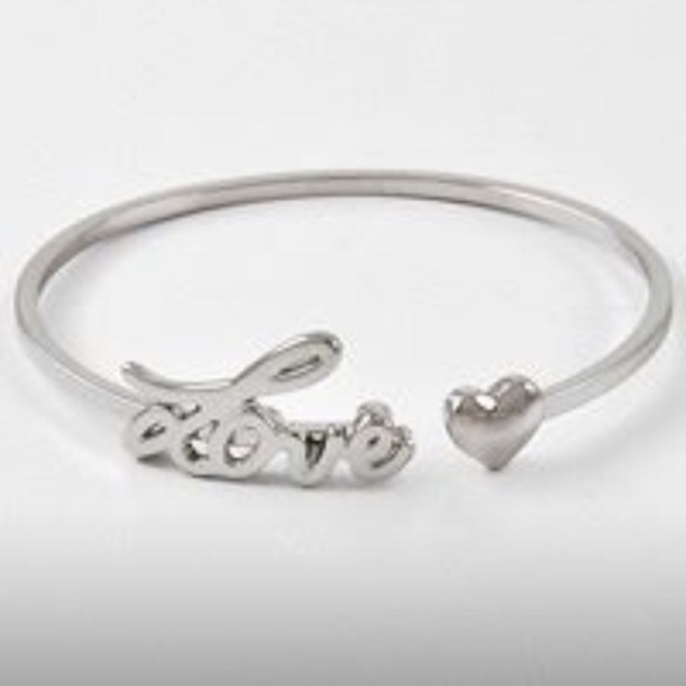 Silver Color Cuff Bracelet