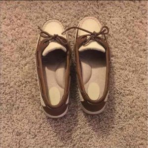 Cream and Brown Sperry's(NEW)