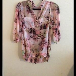 Fall blouse perfect pullover shirt with a tank top