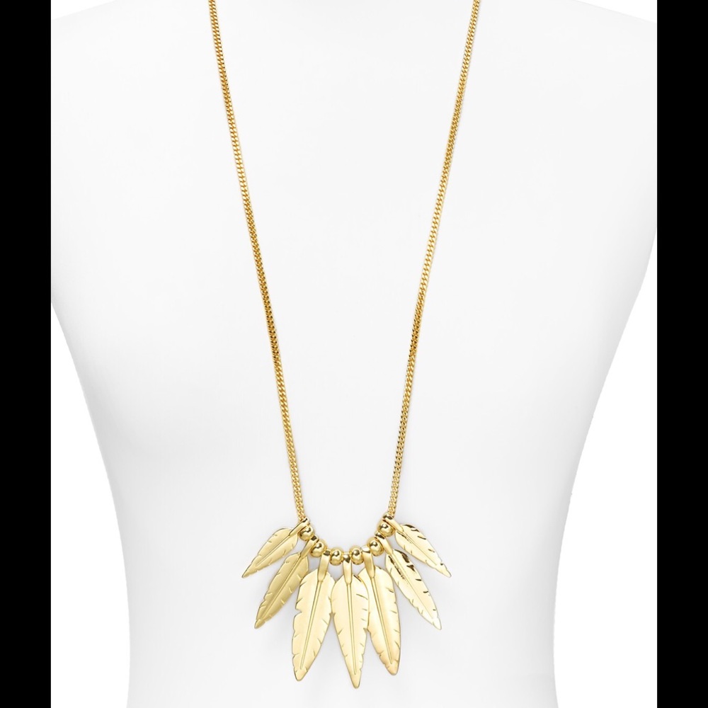 Rebecca Minkoff Feather Necklace - New without tag