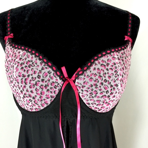 NWOT Inner Secrets 2pc Flyaway Babydoll - Picture 2 of 3