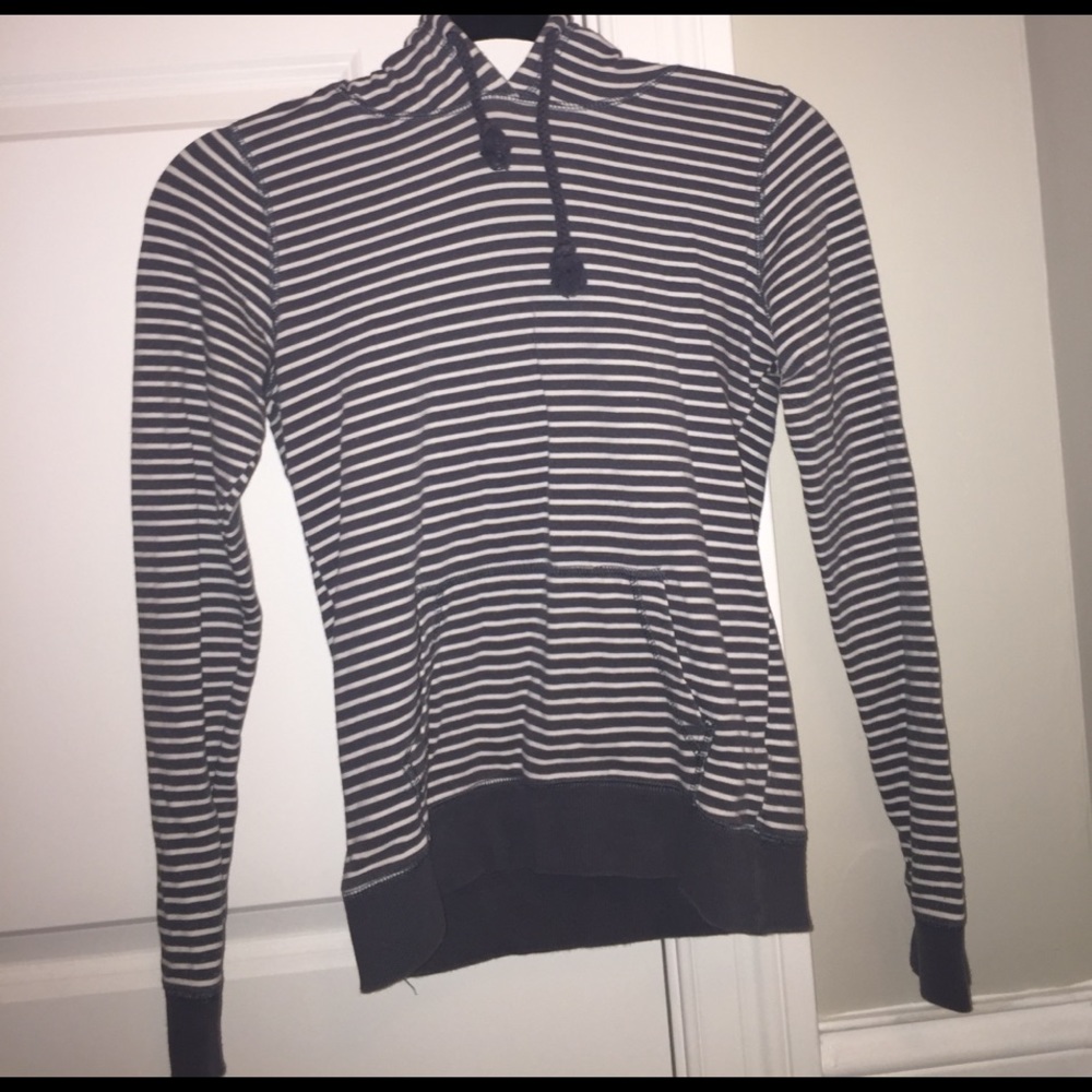 Striped hoodie