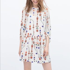 Zara Embroidered Dress