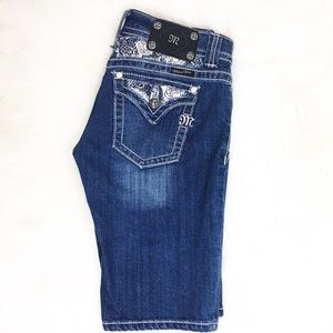 Miss Me Bermuda Shorts