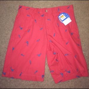 Columbia shorts with Swordfish and hula girls