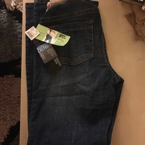 Motherhood maternity jeans with belly band.