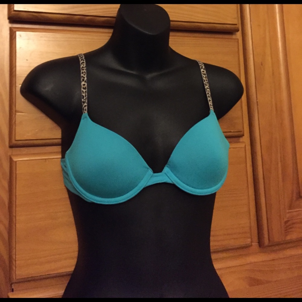 Pink bra