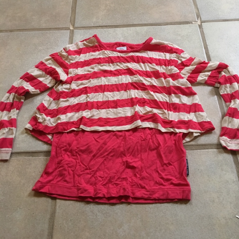 Polarn O. Pyret girls long sleeve shirt size 4-6