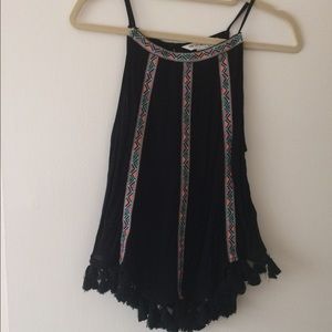 H&M COACHELLA COLLECTION fringe halter
