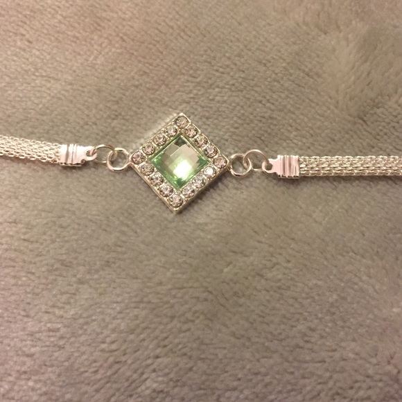 Beautiful played silver bracelet - Picture 2 of 4