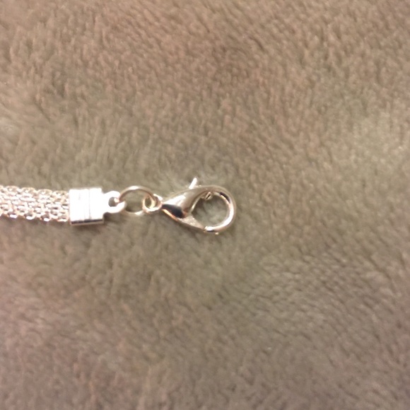 Beautiful played silver bracelet - Picture 3 of 4