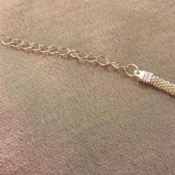 Beautiful played silver bracelet - Picture 4 of 4