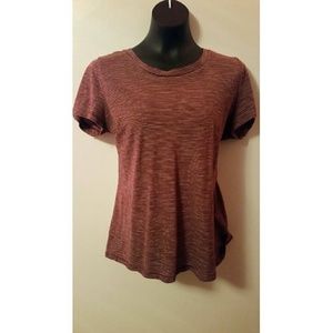 Striped red and white t-shirt