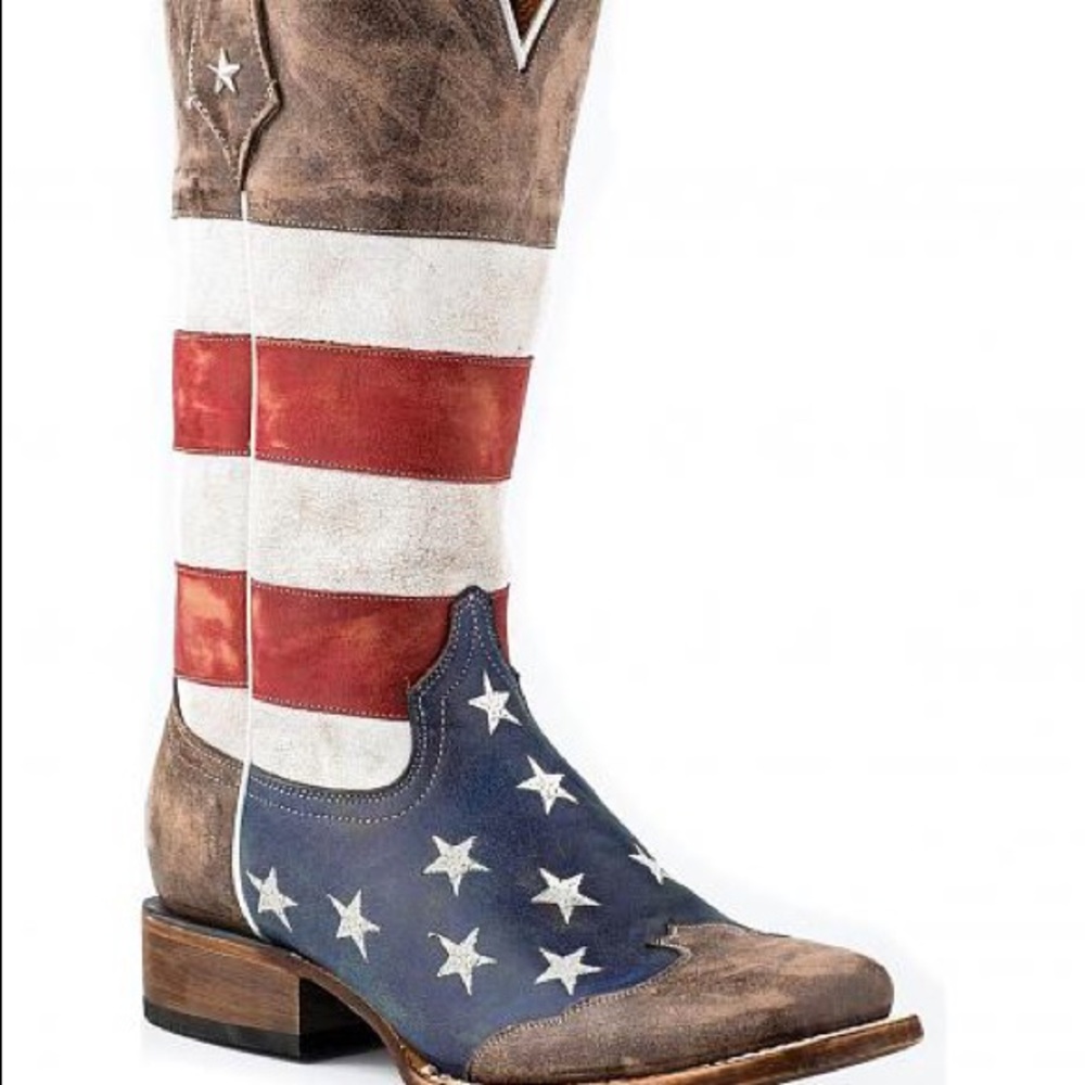 Roper American Flag Boots