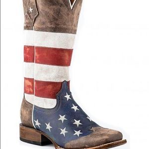Roper American Flag Boots