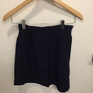 Navy J.Crew Skirt