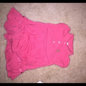 pink polo dress 2pc