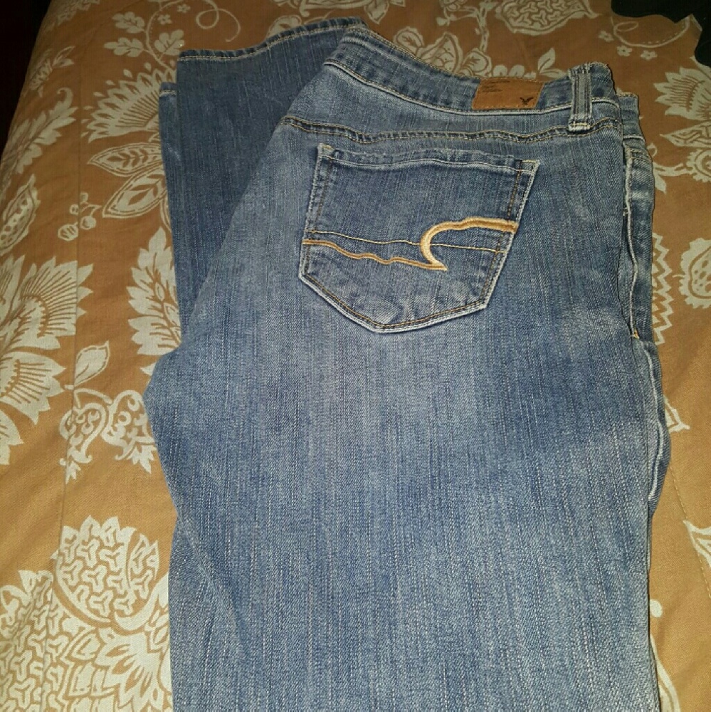Womens American eagle jeans size 8r