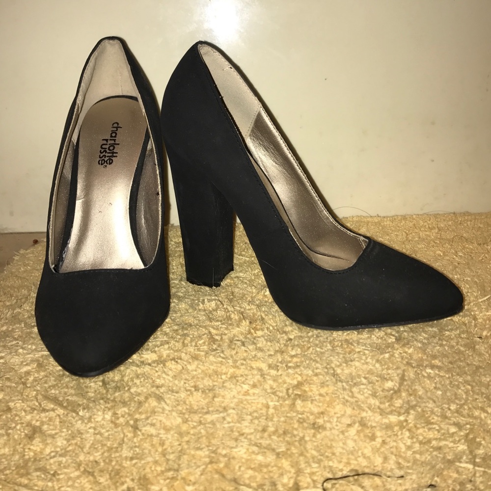 Black heels