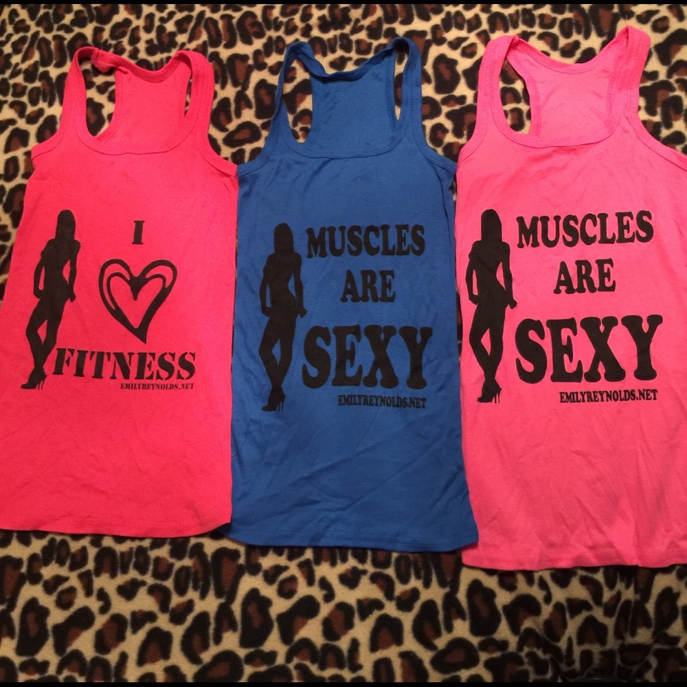 Inspirational fitness tank tops💪🏾