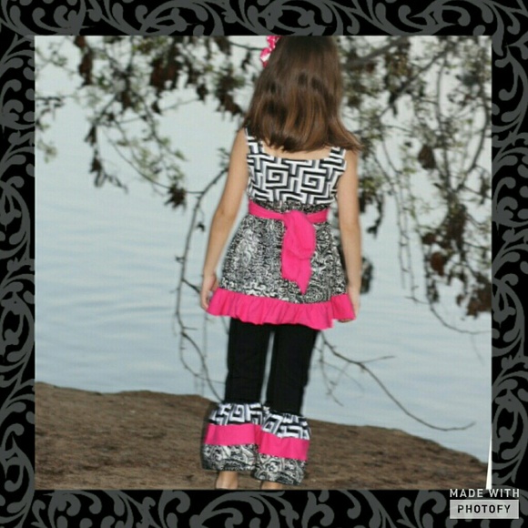 Day Dream Beauty Boutique Pants & Top Outfit NWT - Picture 2 of 5