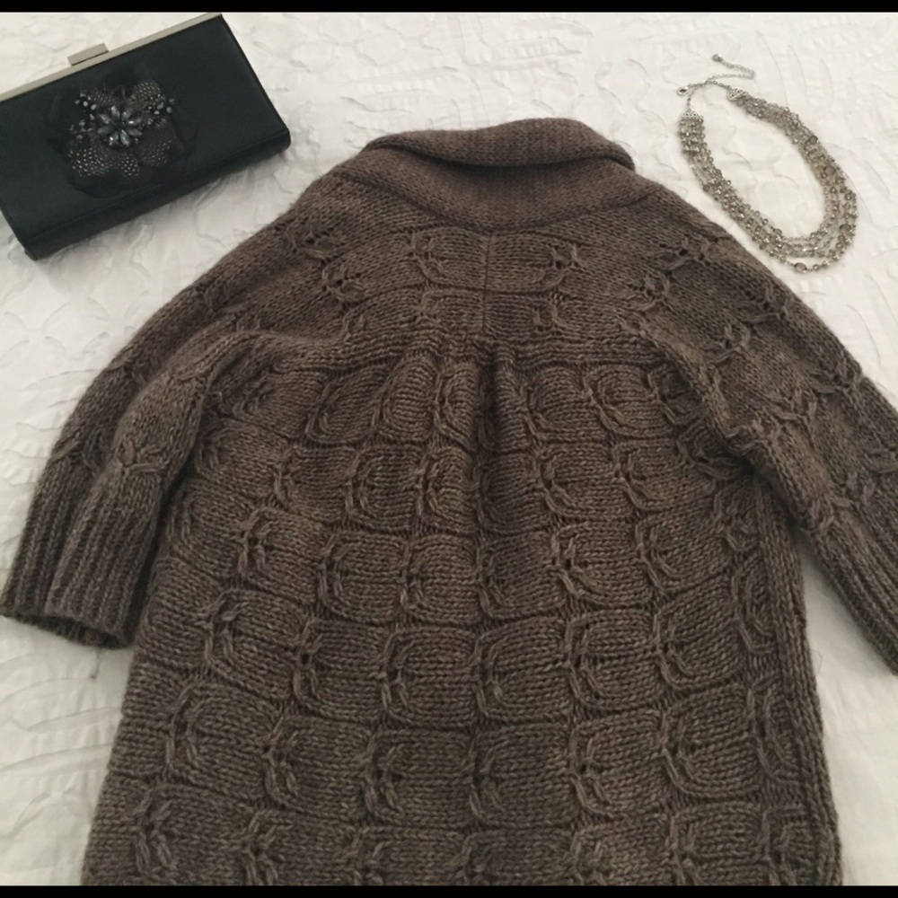 LOFT Short sleeve open cardigan - Picture 3 of 6