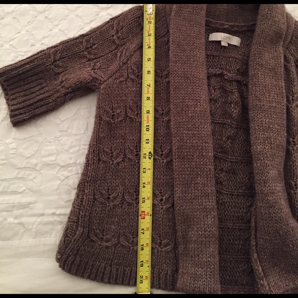 LOFT Short sleeve open cardigan - Picture 4 of 6