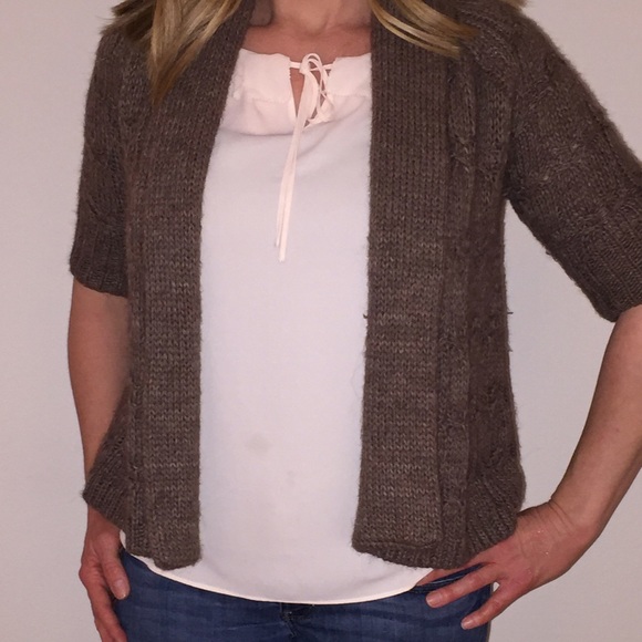LOFT Short sleeve open cardigan - Picture 6 of 6