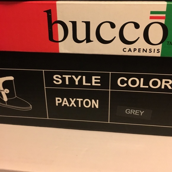 2 FOR $20 Great Bucco grey suede like mid calf with fur trim - Picture 4 of 5