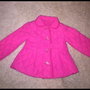 hot pink coat