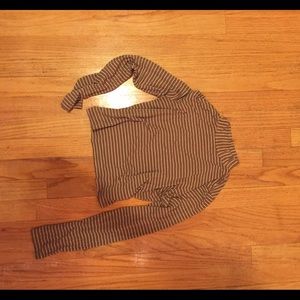 long sleeve crop top