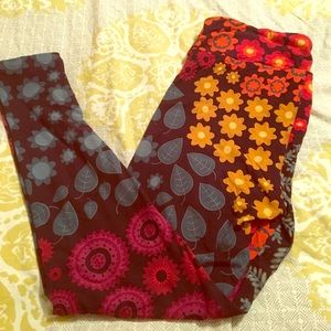 Hippie Flower Leggings