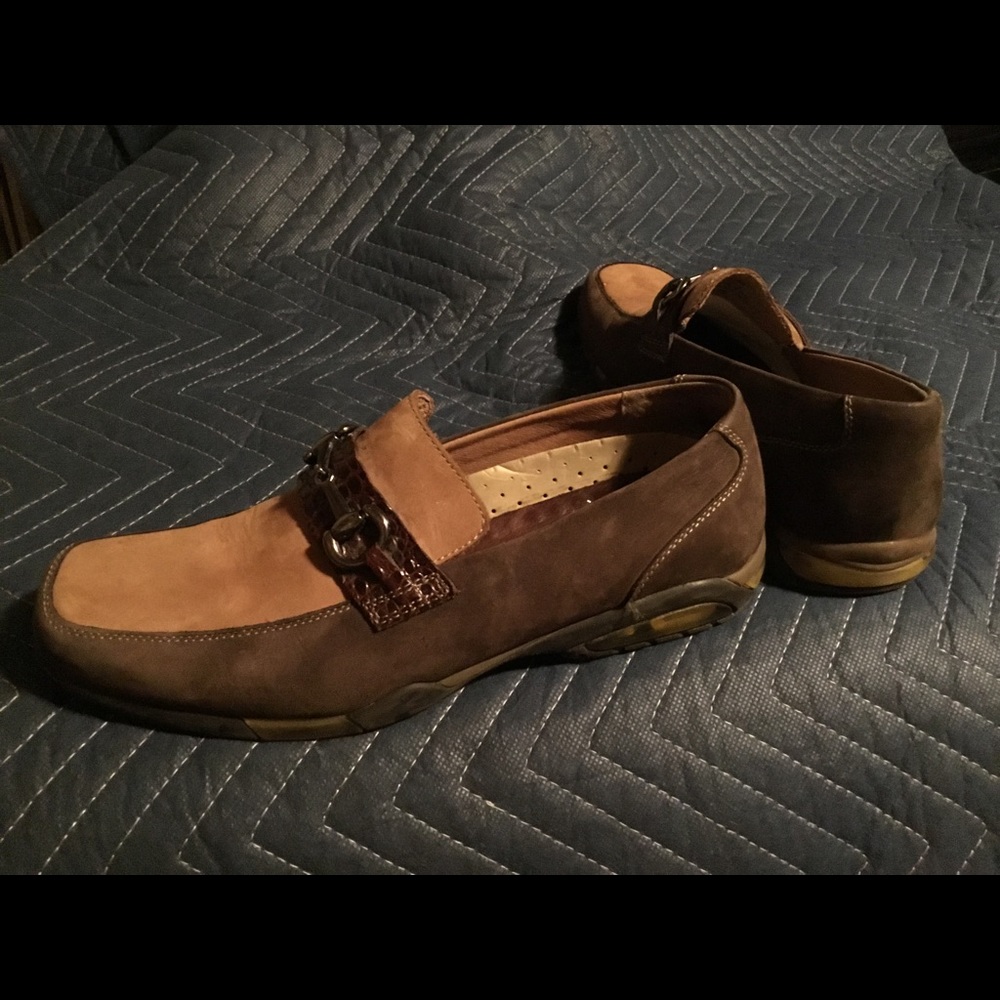 two tone loafers womens