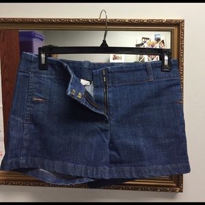 J Crew sleek denim shorts